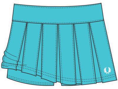Fred Perry Womens Pleated Tennis Skort 03/08 Mermaid
