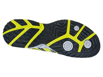 Asics Mens GEL-Resolution 5 Tennis Shoes - Flash Yellow/Black/Silver - main image