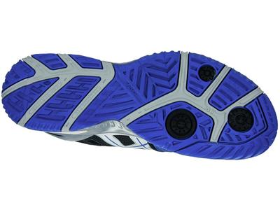 Asics Mens GEL-Resolution 5 Tennis Shoes - Black/White/Blue - main image