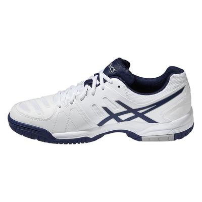 Asics Mens GEL-Dedicate 4 Tennis Shoes - White/Navy - main image