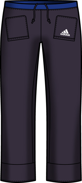 Adidas Womens Adilibria Warm-Up Pant SF09- Night Purple