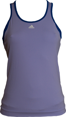 Adidas Girls Adilibria Tank SF09- Med Purple/Cobalt