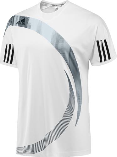 Adidas Mens Comp Theme Polo- White