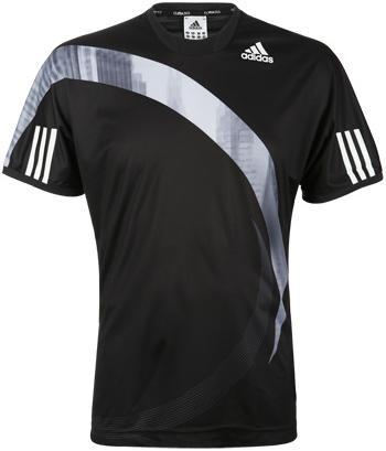 Adidas Mens Comp Theme Polo- Black