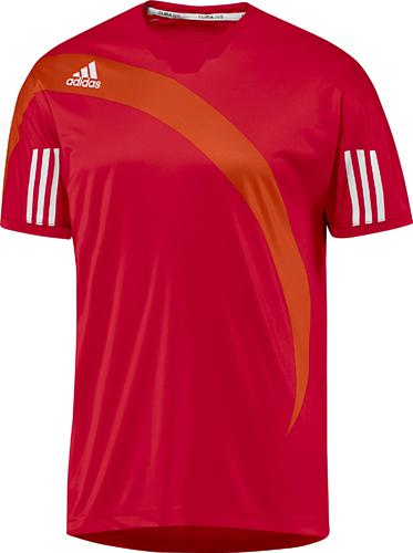Adidas Mens Comp Theme Polo- Red