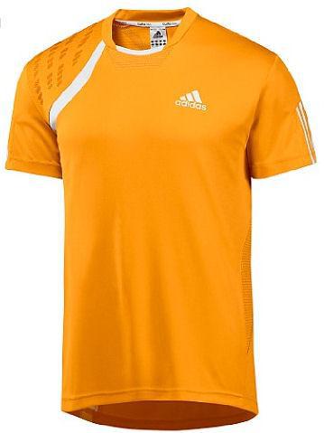 Adidas Boys Edge Djokovic Polo- High Orange 