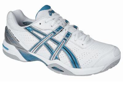 Asics Mens Gel Challenger 7 Tennis Shoes- White/Marina