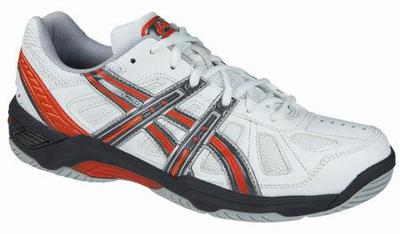 Asics Mens Tennis Shoes on Asics Mens Gel Game Oc Tennis Shoes  White Rain Sun   Tennisnuts Com