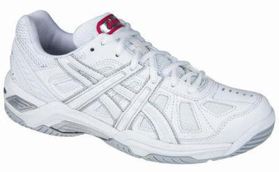 Asics Womens Gel Game 2 Tennis Shoes 09- White/Red (rrp �50)