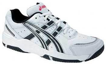 Asics Mens Gel Game OC Tennis Shoes 09- White/Orange (rrp �50)