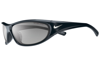 Nike Sports Watches on Nike Velocity Sports Sunglasses  Black Frame Grey Lens   Orange Blaze