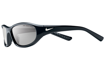 Nike Debut Sports Sunglasses- Black Frame with Grey Lens