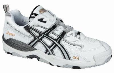 Asics Mens Gel Encourage Tennis Shoes- White/Black (rrp �70)