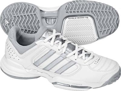 Adidas Womens Tirand 3 Tennis Shoes 03/08 White/Cyan