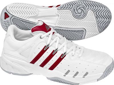 Adidas Mens Tirand 3 Tennis Shoes SF09- White/Red