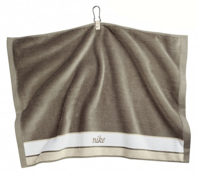 Nike Ladies Jacquard Golf Towel- Brown