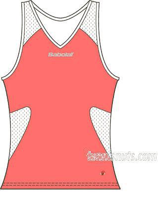 Babolat girls Tank - peach