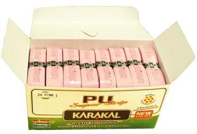 Karakal PU Overggrip Assorted Pink- 24 Grips (1 Box)