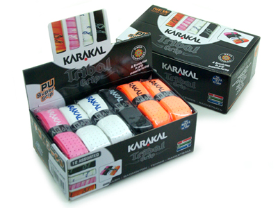 Karakal Tribal Grip- Orange/Pink/White/Black