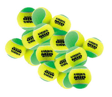 Karakal MID green  junior balls (per doz)