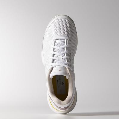 Adidas Womens Stella McCartney Barricade 8 Tennis Shoes - White