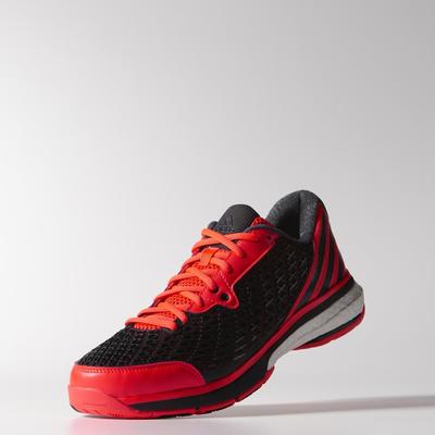 Adidas Mens Energy Boost Volley Indoor Shoes - Solar Red - main image