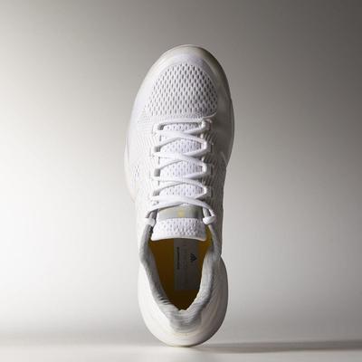 Adidas Womens Stella McCartney Barricade 2015 Tennis Shoes - White/Yellow - main image