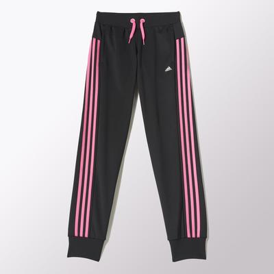 Adidas Girls Seperates Hooded Tracksuit - Bold Pink/Black - main image