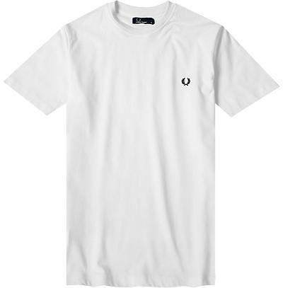 Fred Perry mens Diecut long sleeve tee -black