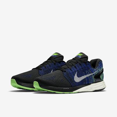 Nike Mens LunarGlide 7 Running Shoes - Black - main image
