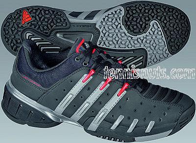 Adidas Mens Barricade 4 Omni Tennis Shoes Dark/Shale (rrp �84.99)