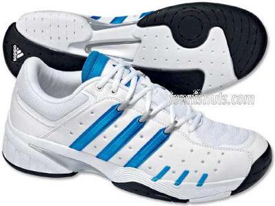 Adidas Mens Tirand 2 Carpet Tennis Shoes White/Blue