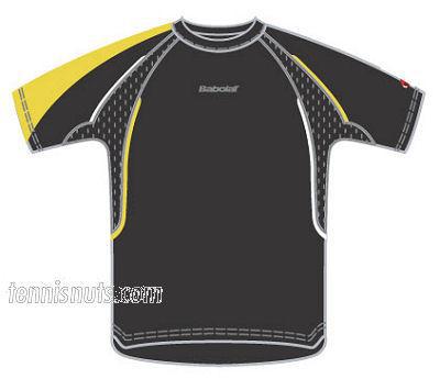 Babolat Mens T-Shirt 04/08 White/Black