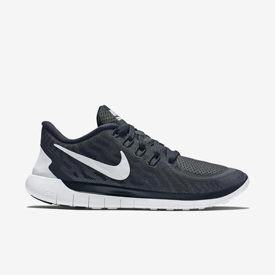 Nike Womens Free 5.0 Running Shoes - Black/Grey - main image