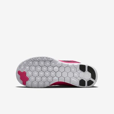 Nike Girls Free 5.0 Running Shoes - Pink Pow/Vivid Pink - main image