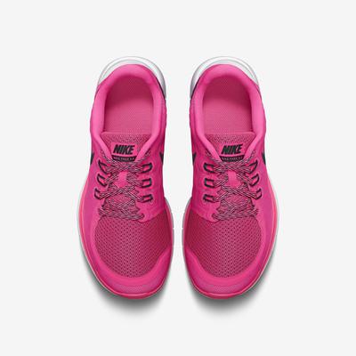 Nike Girls Free 5.0 Running Shoes - Pink Pow/Vivid Pink - main image