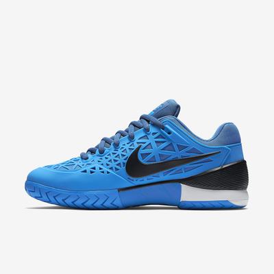 Nike Mens Zoom Cage 2 Tennis Shoes - Blue/Black - main image