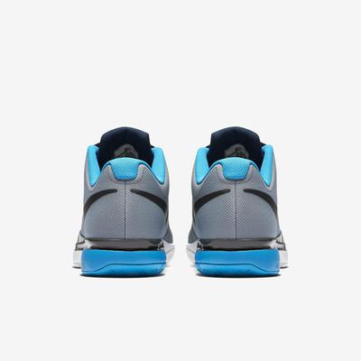 Nike Mens Zoom Vapor 9.5 Tour Tennis Shoes - Grey/Blue - main image