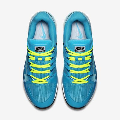 Nike Mens Zoom Vapor 9.5 Tour Tennis Shoes - Blue/Yellow - main image