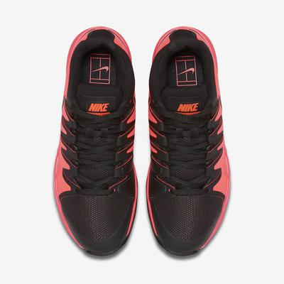 Nike Mens Zoom Vapor 9.5 Tour Tennis Shoes - Hot Lava/Black