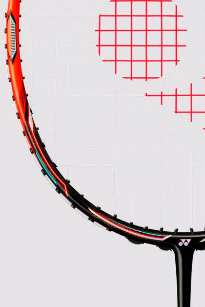 Yonex Nanoray Z Speed Badminton Racket - Orange - main image