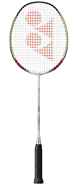Yonex NanoSpeed 100 Junior Badminton Racket- White/Champagne
