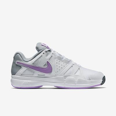 Nike Womens Air Vapor Advantage Tennis Shoes - White/Fuchsia Glow - main image