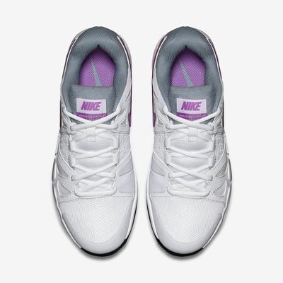 Nike Womens Air Vapor Advantage Tennis Shoes - White/Fuchsia Glow - main image