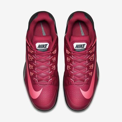 Nike Mens Lunar Ballistec Tennis Shoes - Gym Red/Black