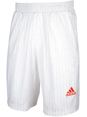 Adidas Mens adiZero Feather Bermuda- White/Sharp Red