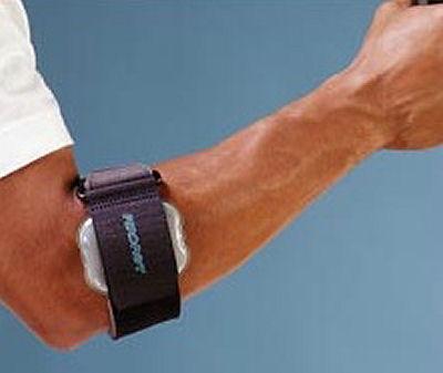 Aircast Armband for tennis elbow - black