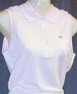 Lacoste Womens Sleeveless Top Pink