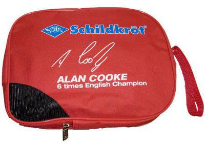 Schildkrot Alan Cooke Table Tennis Bat Cover- Red