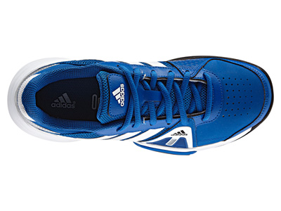 Adidas Kids Barricade Team 3xJ Junior Tennis Shoes - Blue Beauty/White - main image